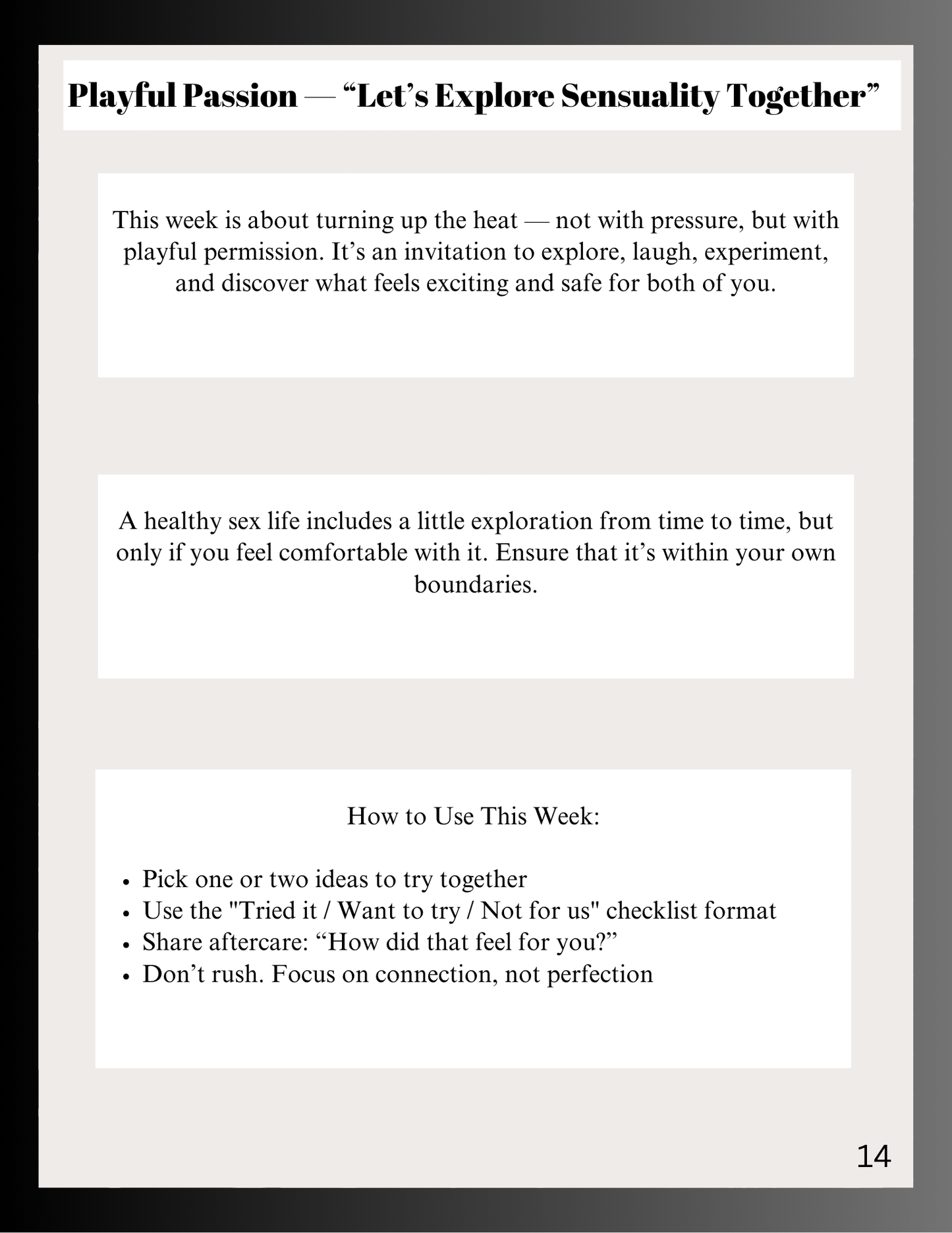 Own UR O: A Couples Intimacy E-Journal | Own Ur O